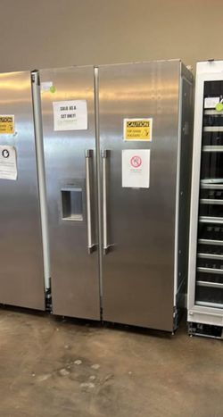 Built In Refrigerator Side By Side Stainless Steel