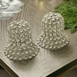 Beautiful Crystal Bells 5” NEW $15/each