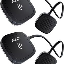 Aleck 006 Universal Wireless Bluetooth Helmet Speakers Headphones for Ski and Snowboard Audio-Ready Helmets, Glove Friendly Controls, Microphone Heads