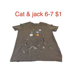 Cat And Jack T-shirt Great Condition For Boys Size