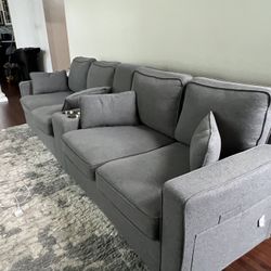 Two Long Sofas $600