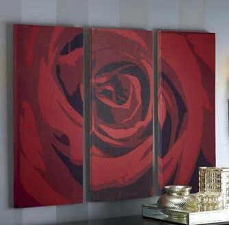 Red Rose Canvas Wall Art For In Boca Raton Fl Offerup