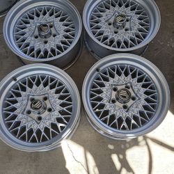 16x7 Mercury Sable Bbs Mesh Wheels