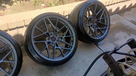Simbolo X Wheels Michelin Pilot Sport Tires Staggered 5x120