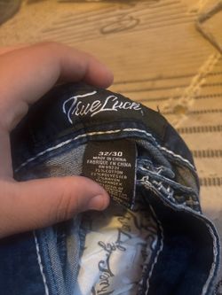 True luck jeans never use them didn’t fit me True luck jeans never use them didn’t fit me