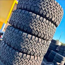 🎖️275 70 18 Bfgoodrich ko2 Tires Con 80% de Vida Las 4