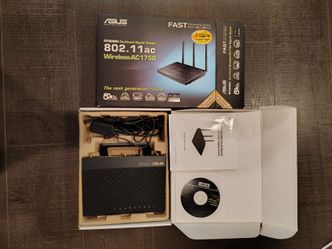 ASUS WiFi wireless router AC1750 dual channel