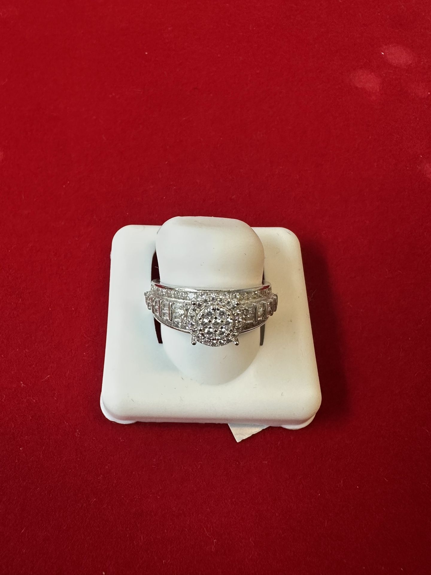 925 Silver Cz Ring $49
