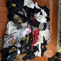 Lots Of Young Men Clothing