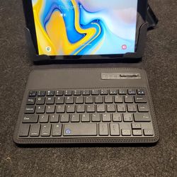 Samsung Tab A with Bluetooth Keyboard