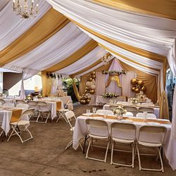 Draiping, Tablecloth, Backdrop, Balloons Etc