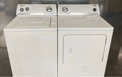 WE DELIVER• WHIRLPOOL HEAVY DUTY SUPER CAPACITY Washer & Dryer Set-WORKS PERFECT!!!