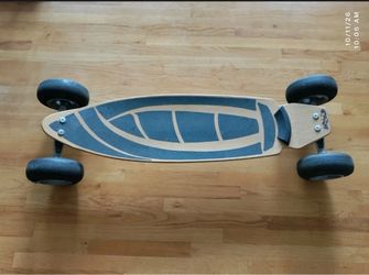 RARE Original CARVEBOARD Wave  43" - Natural finish - surf skateboard