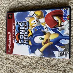 Sonic Heroes PlayStation 2 Greatest Hits 