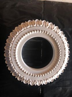 Fine Hand Made Plaster Ceiling Medallion Center Piece 10” Diameter - More Available 