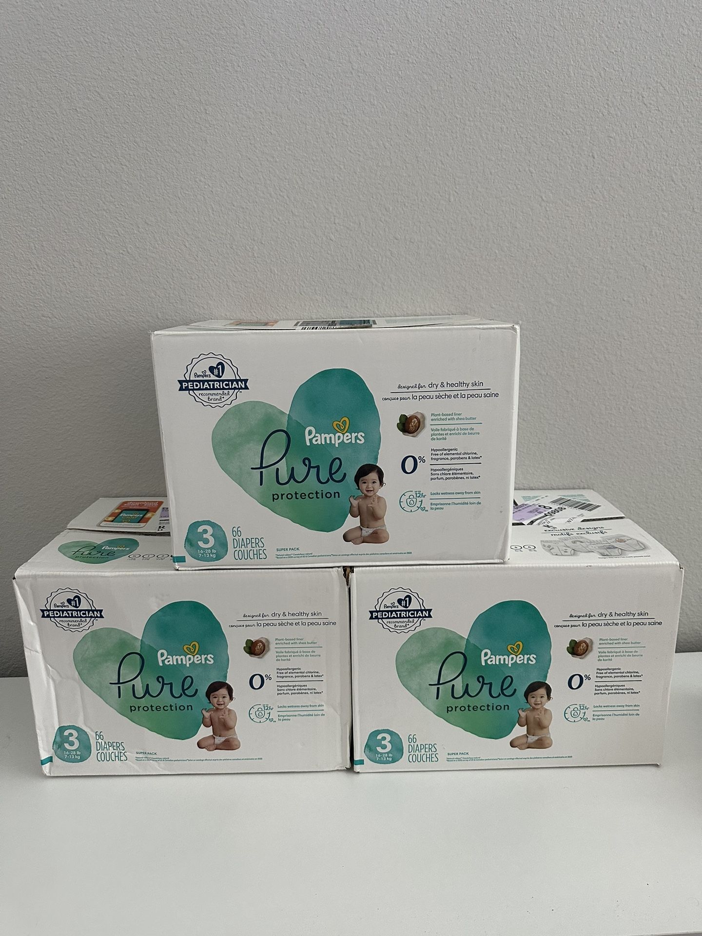 Pampers Pure Size 3 Diapers