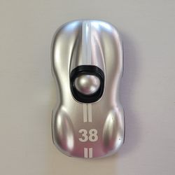 Playforever Racing Car Silver #38 Original 07/2013 PL MNI 704