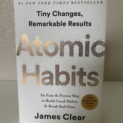 Atomic Habits Book by James Clear