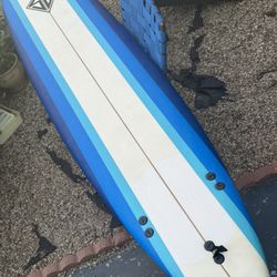 8’ Scott Burke Soft Top Surfboard 