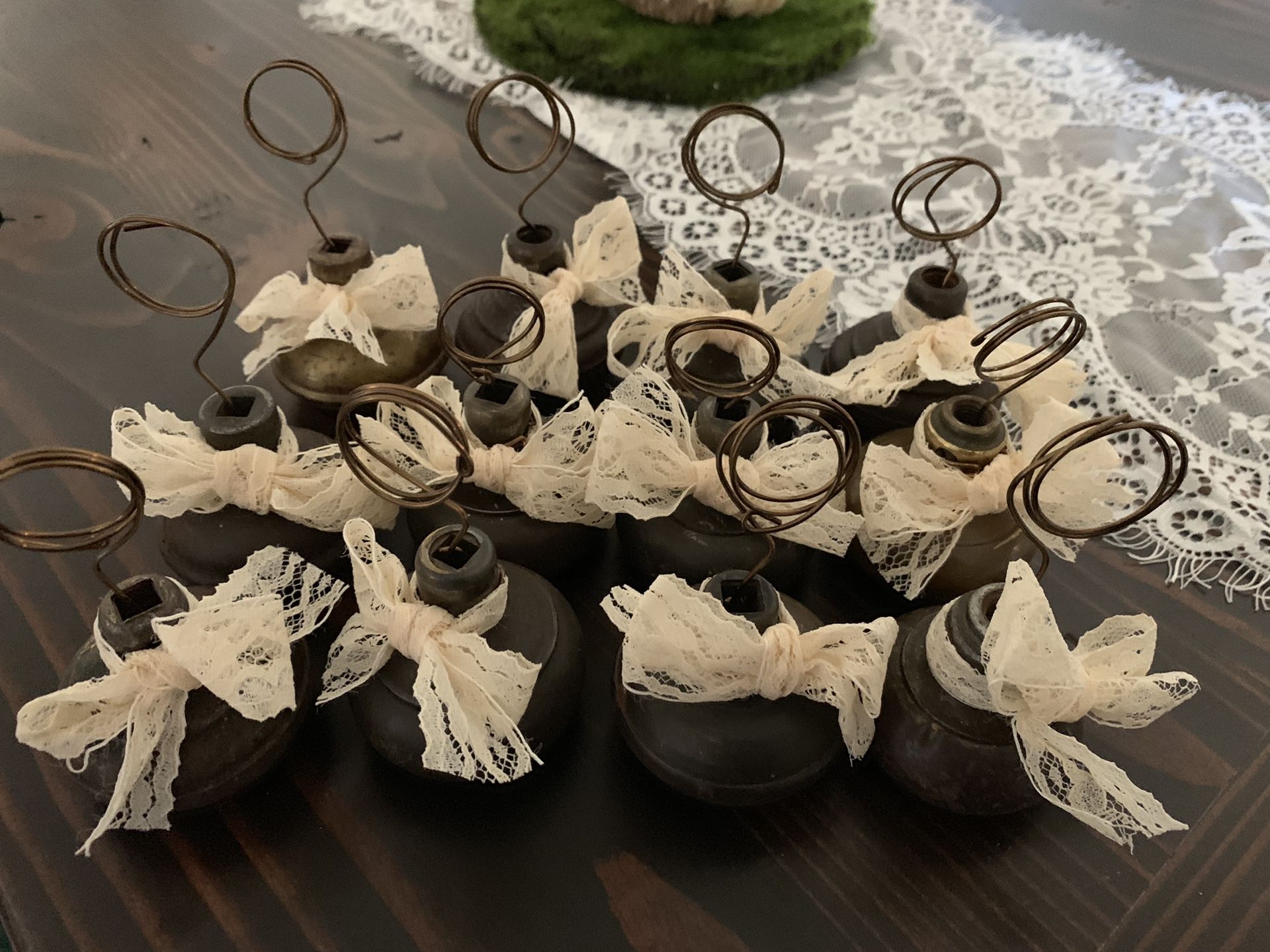 Vintage door knob holders