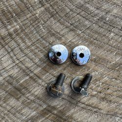 Vintage T A SPECIALITES TA Crank  Dust  Cap  Covers 