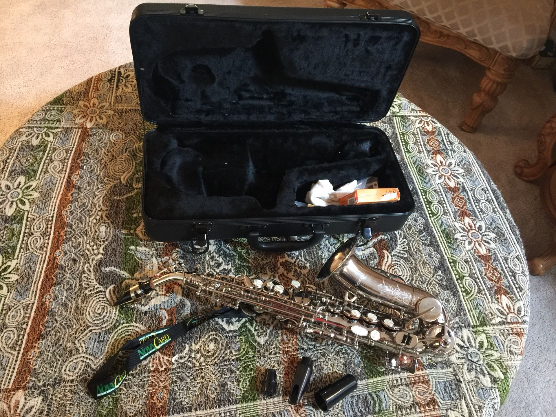 Very small baby soprano saxophone by Selmer in excellent condition.