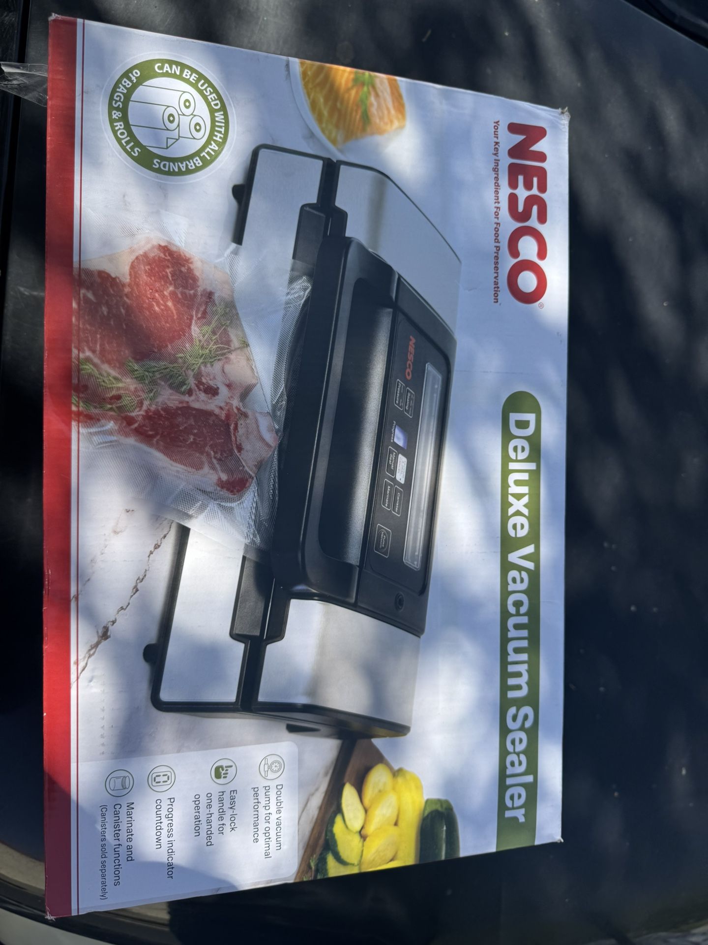 Nesco Deluxe Dual Vacuum Sealer
