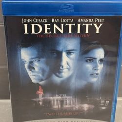 Identity Blu Ray 