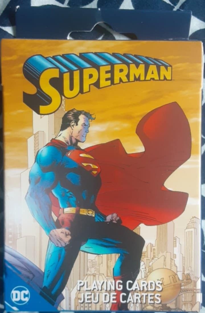 New Superman Playing Cards