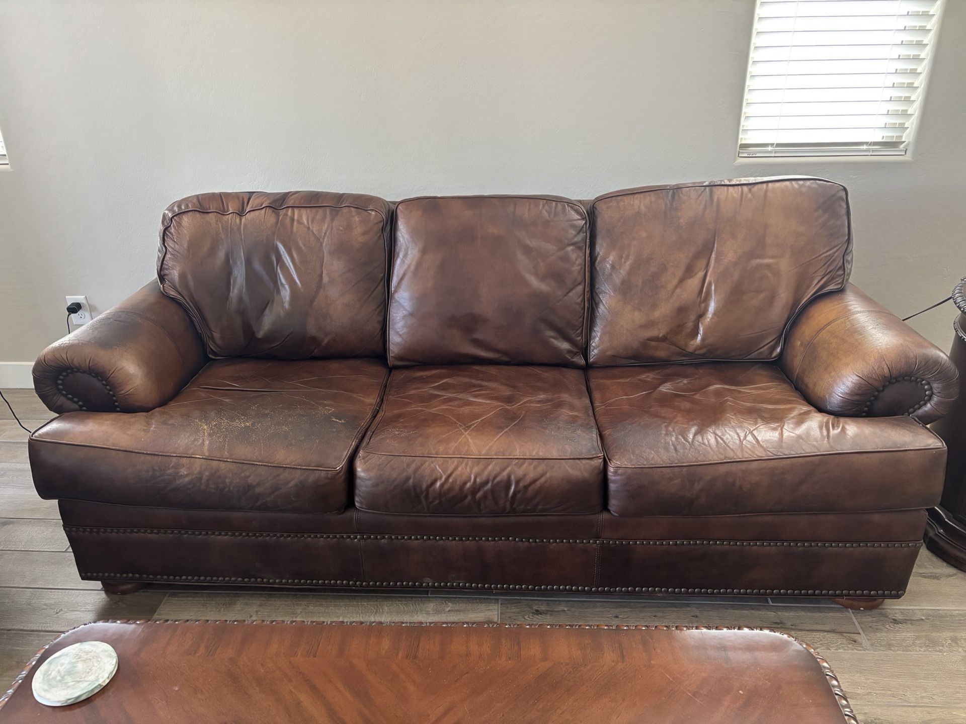 Leather Couch