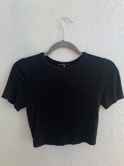 Black Love Culture Crop Top With Open Back Size L But Fits Better As M.