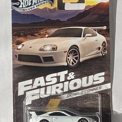 Hot Wheels Toyota Supra Fast & Furious Silver Series – New in Package
