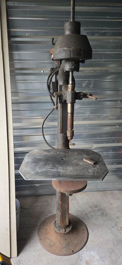 CANEDY OTTO CO. Antique Drill press