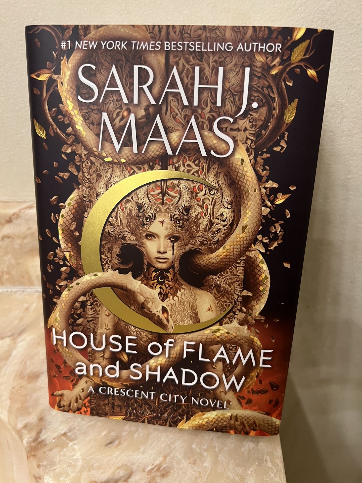 House of Flame and Shadow by Sarah J. Maas, Hardcover.