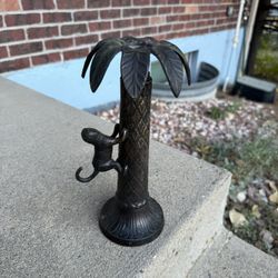 Bombay Company Monkey Palm Tree Candle Holder