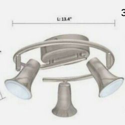 New Eglo Jumilla Led Light Matte Nickel 