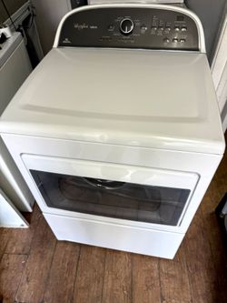 Whirlpool HE large capacity gas dryer