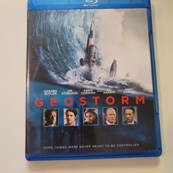 $5 BLU RAY. GEOSTORM $5 OR TRADE FOR A MOVIE TITLE I DO NOT ALREADY OWN. BLU RAY ONLY NO DIGITAL .