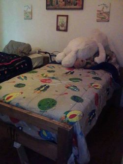 Two Twin beds with mattresses included