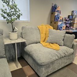 NeW- Down Filled overstuffed sofa, couch chair.