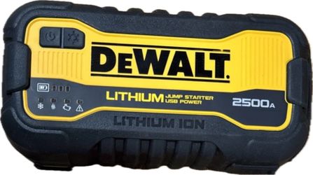 DeWalt 2500a li-ion battery booster