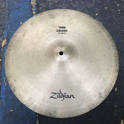 Zildjian 15” Thin Crash Cymbal for Drum set