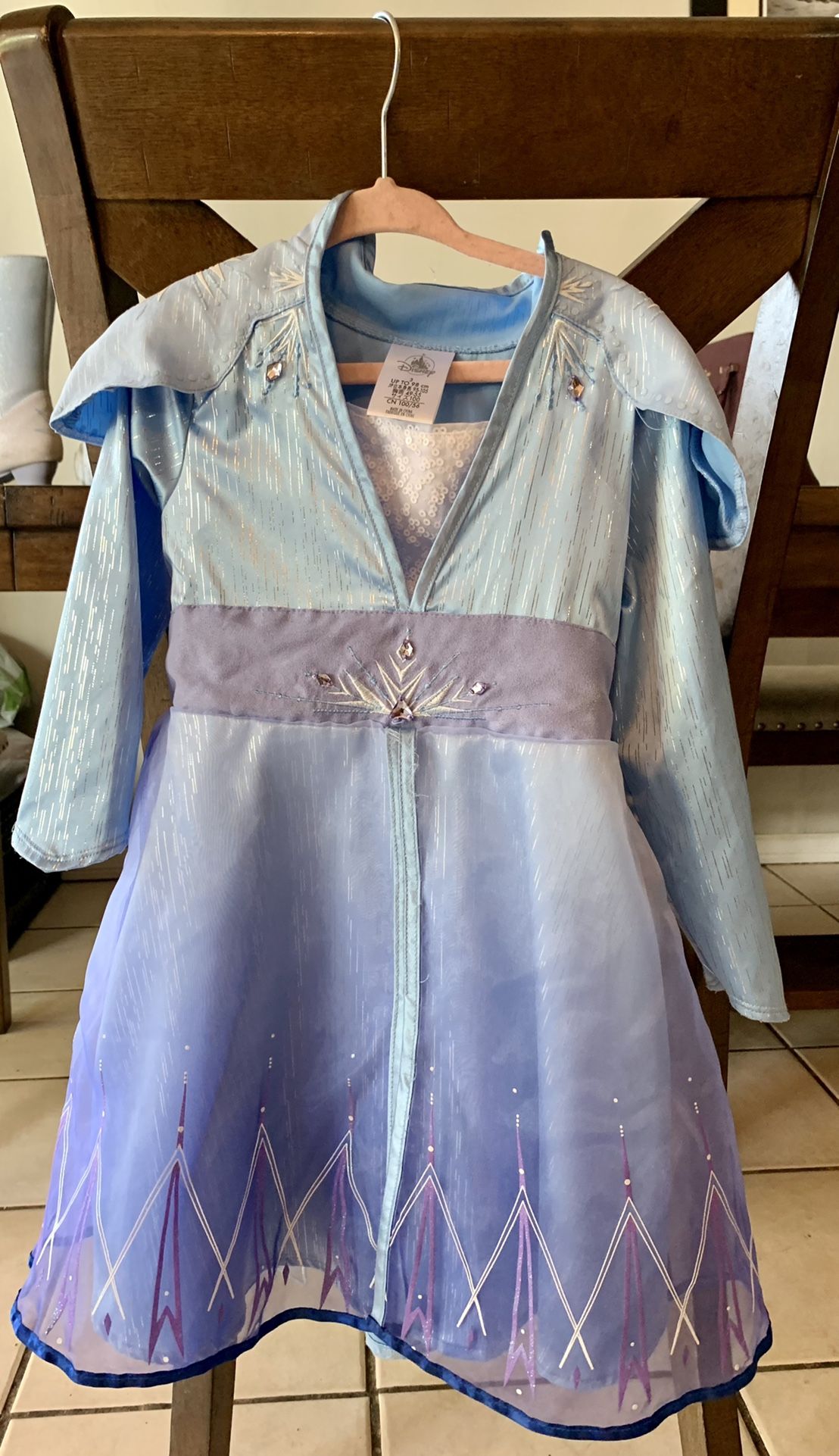 Disney Authentic Elsa Costume & Boots 