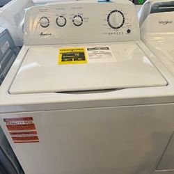 Amana 3.8 Cu. Ft. White Agitator Top Load Washer - Brand New Scratch & Dent