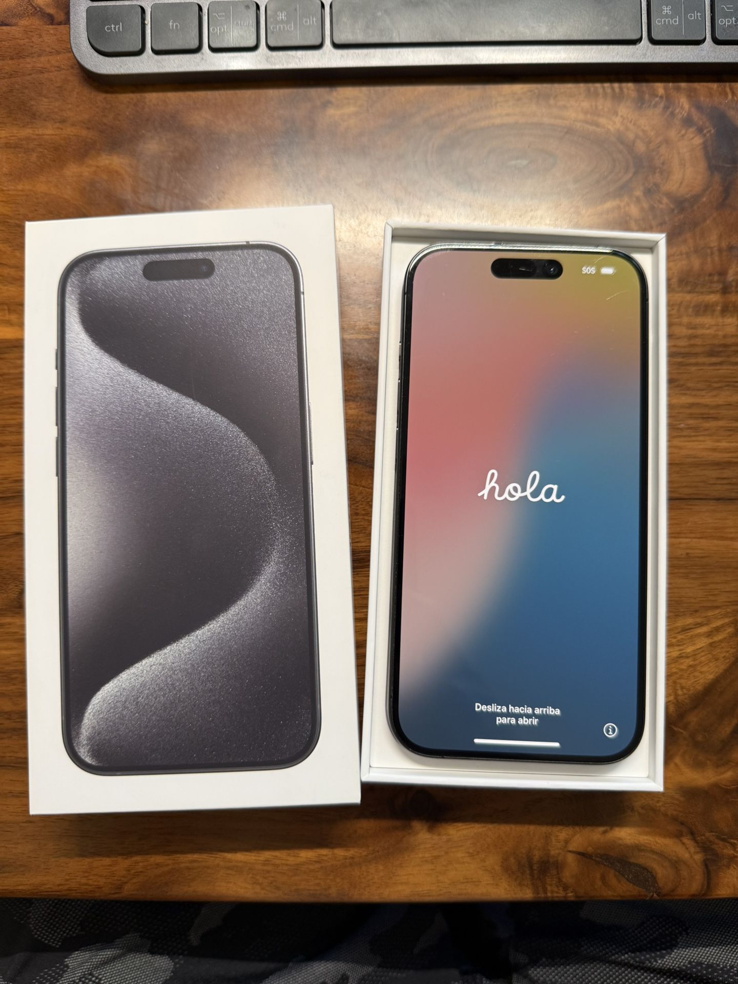 iPhone 15 Pro Black Titanium 512GB Unlocked
