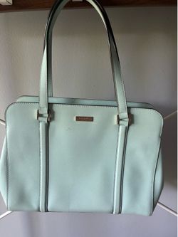 Kate Spade Mint Green Tote Bag