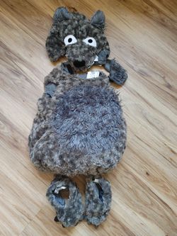 Toddler Wolf Custome 