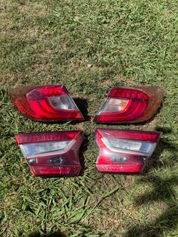 2018~2022 Honda Accord Sedan OEM LED Left & Right Tail Lights Complete Set Of 4