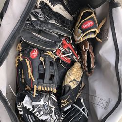 Softball, Tee ball and Peewee Gloves