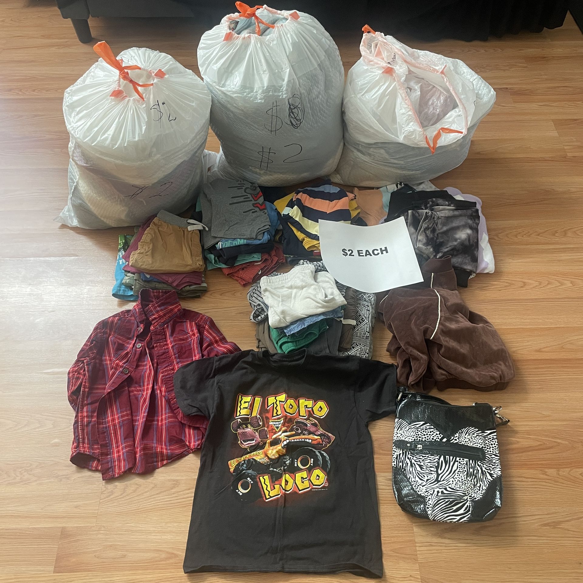 7/13/25 Yard Sale Many Kids And Adult Clothing Plus Other New Items